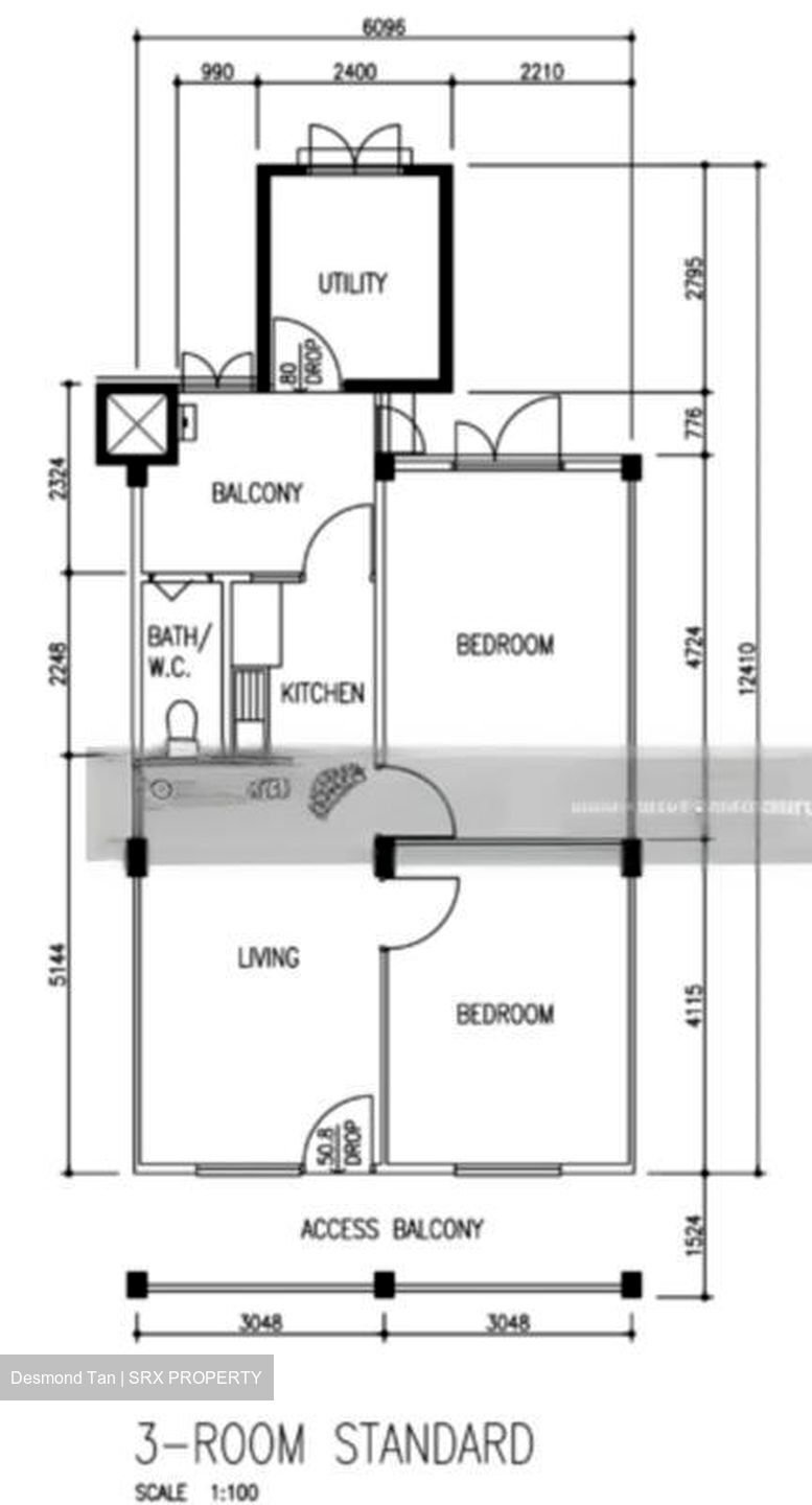 Blk 91 Commonwealth 16 (Queenstown), HDB 3 Rooms #490885821